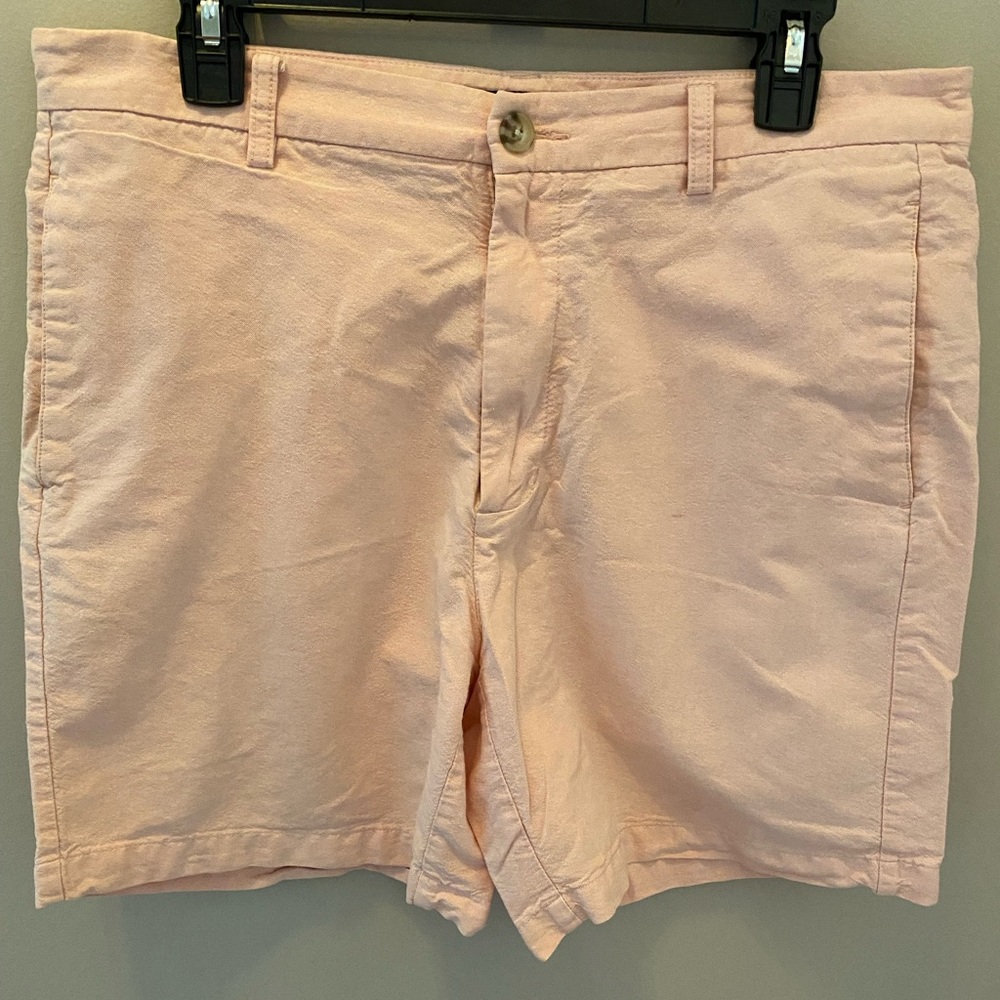 Salmon pink boca shorts
